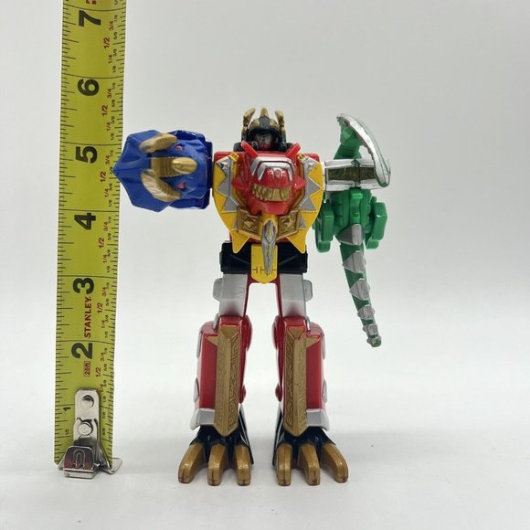 Power Rangers Dino Thunder Megazord MMPR Bandai 2003 Action Figure Toy Rare - Picture 2 of 4